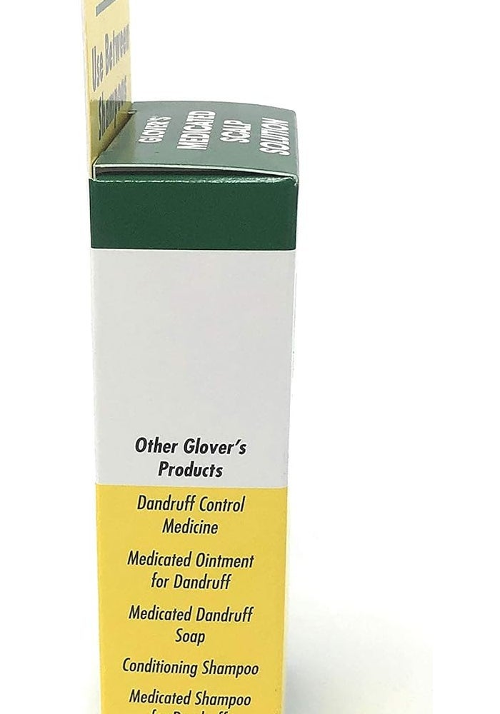 Glover's Medicated Scalp Solution for Dandruff and Scalp Irritation Relief - 2.5 FL. OZ. (75 ml) - Image 2
