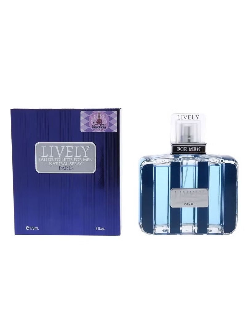 بارفومز لايفلي عطر ليفيلي او دي تواليت للرجال 178مل - Image 1