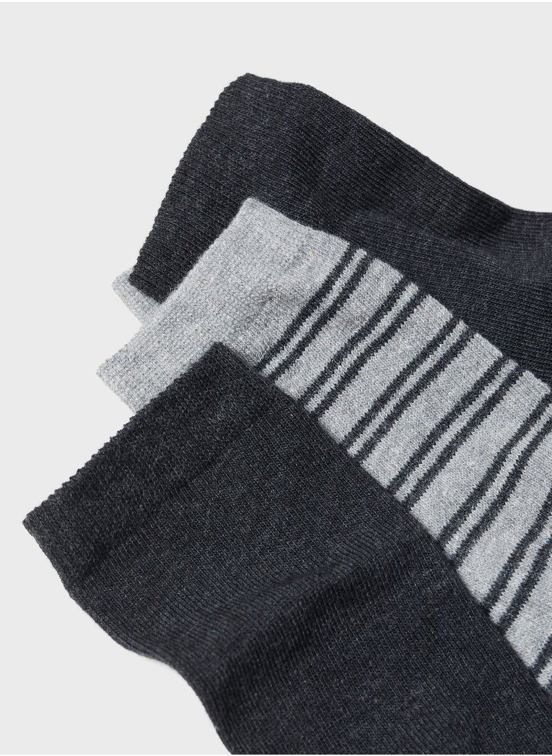 MANGO - Kids 2 Pack Assorted Crew Socks - Image 1