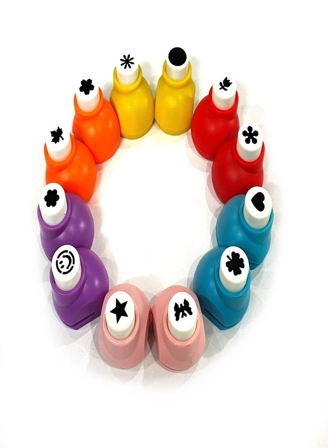 Definite قوالب تقطيع ورقية من Definite Art Craft لإنشاء قصاصات ورقية مميزة لتزيين المشاريع والمذكرات (عبوة من 12 قالبًا) (أحجام صغيرة) - Image 3