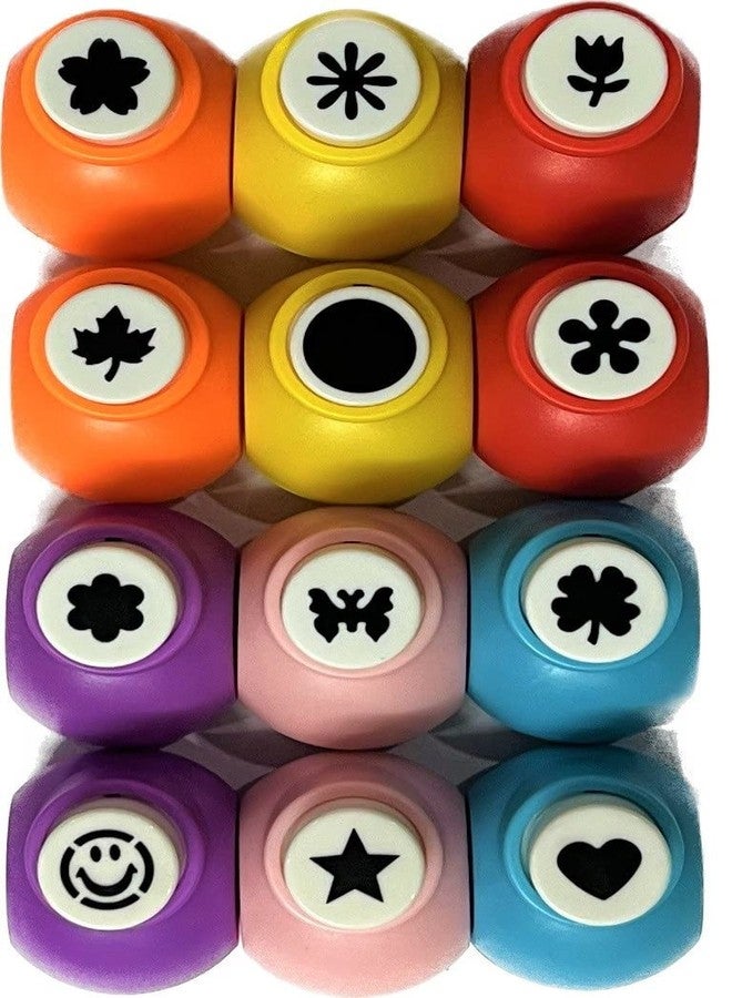 Definite قوالب تقطيع ورقية من Definite Art Craft لإنشاء قصاصات ورقية مميزة لتزيين المشاريع والمذكرات (عبوة من 12 قالبًا) (أحجام صغيرة) - Image 5