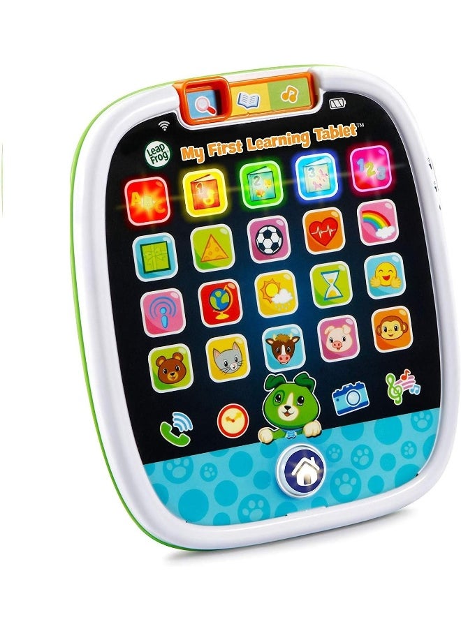 LeapFrog My First Learning Tablet For Toddlers, Interactive Educational Toy With Lights, Music, And Role-Play Learning, Touchscreen Pretend Play Tablet For Kids Aged 12 Months+, Black  - Image 2