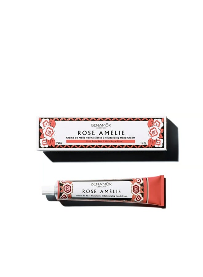 BENAMÕR Benamôr Rose Amélie Revitalizing Hand Cream 50ml - Image 1