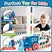 GIGILLI 220Pcs Domino Train Toys Automatic Dominoes Building Train Set for Kids 24 48 Stacking Kids Games Stem Montessori Educational Toys for 3 4 5 6 7 8 Year Old Boys Girls Easter Birthday Gifts - Image 4