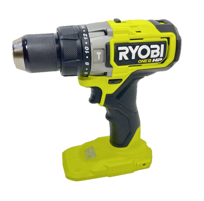 RYOBI ONE HP 18V مثقاب لاسلكي بدون فرش 12 بوصة أداة فقط PBLHM101B