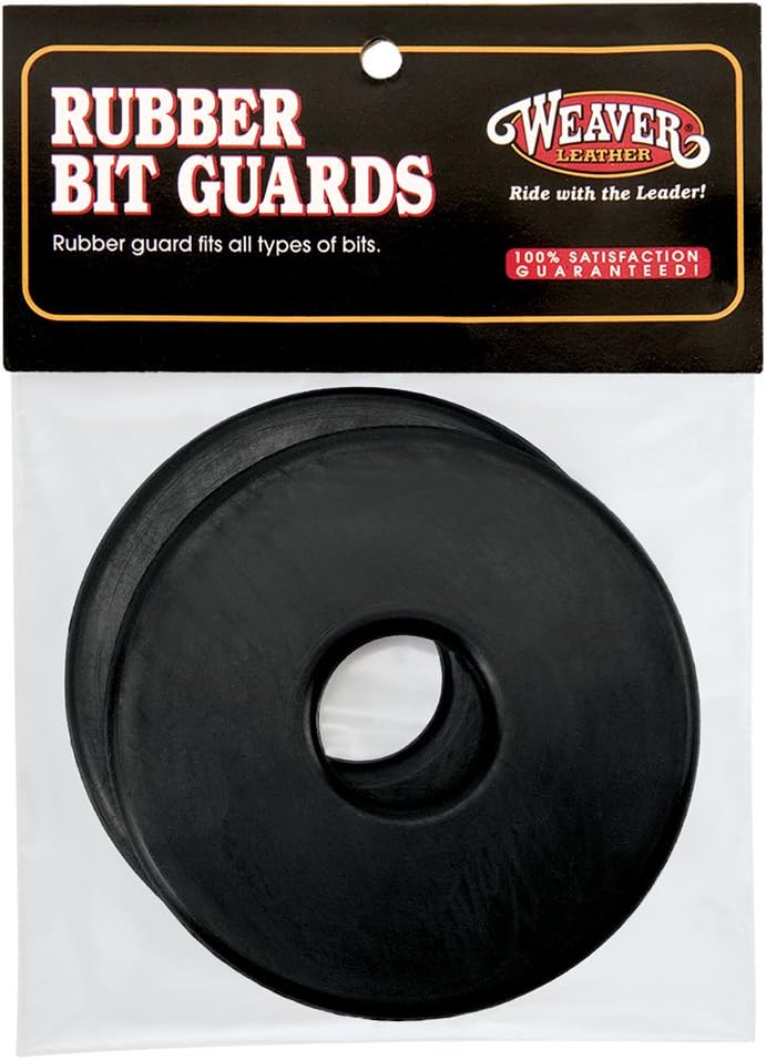 Rubber Bit Guard Black