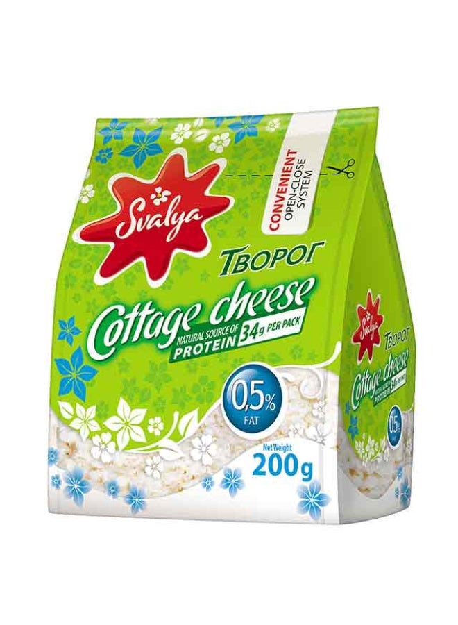 Cottage Cheese, 0.5% Fat - 200g, Lithuania