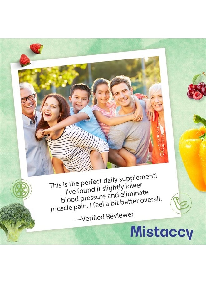 Mistaccy - CoQ10 600mg Softgels | High Absorption CoQ10 Ubiquinol Supplement | Reduced Form Enhanced with Vitamin E & Omega 3 6 9 | Antioxidant Powerhouse Good for Health | 60 Softgels - Image 1
