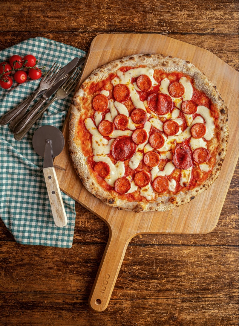 Ooni 16” Bamboo Pizza Peel - Image 5