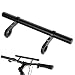 Jxiwfvl Bike Double Handlebar Extender 11830 cm Super Long Aluminum Alloy Cross Bar Bicycle Handlebar Bracket Accessories for Bike Mounting Extender Bars Motorcycle Scooter Lights Phone Mount - Image 2