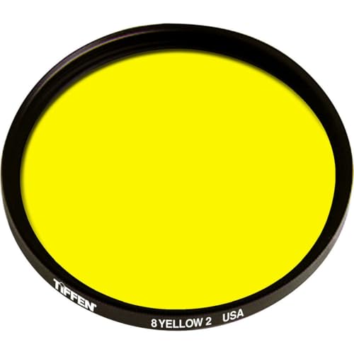 Tiffen 438Y2 43mm 8 Yellow 2 Camera Lens Filter - Image 1