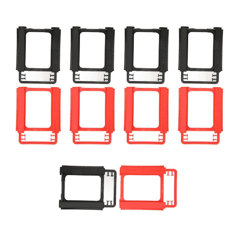 10pcs Hard Drive Bracket 2.5in Heat Dissipation High Compatibility HDD Hard Disk Carrier SSD Hard Drive Tray - Image 2
