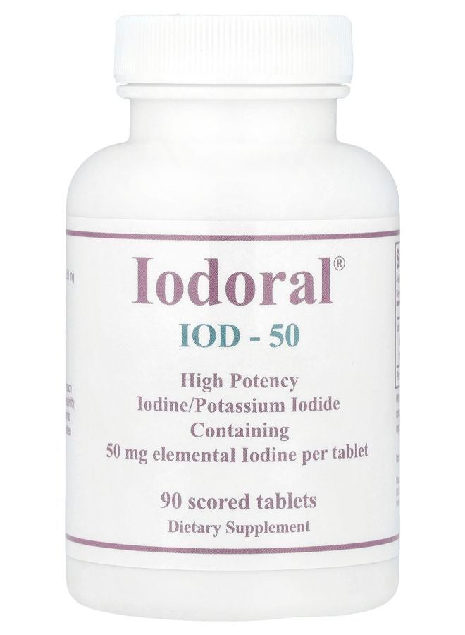 Optimox Iodoral® High Potency 50 mg 90 Scored Tablets