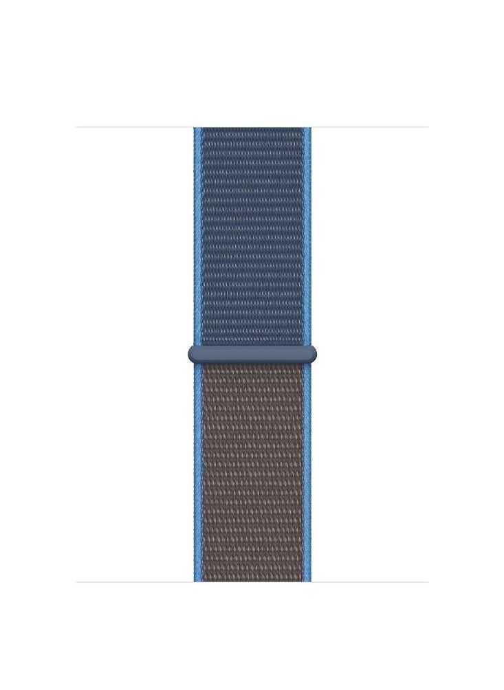 CATANES - Apple Watch 42mm 44mm 45mm Nylon Sport Loop Band Compatible with iWatch Series 7/SE/6/5/4/3/2/1 Surf Blue - Image 1