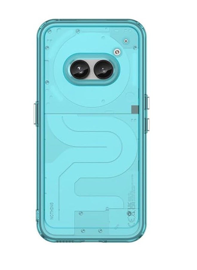 General Compatible with Nothing Phone 2A Transparent TPU Candy Color Phone Cover Protector Bumper Shockproof Soft Back Case For Nothing Phone 2A  - Image 1