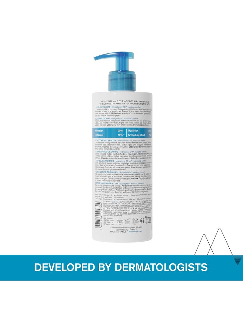 Uriage Eau Thermale Silky Body Lotion, 500 Ml - Image 2