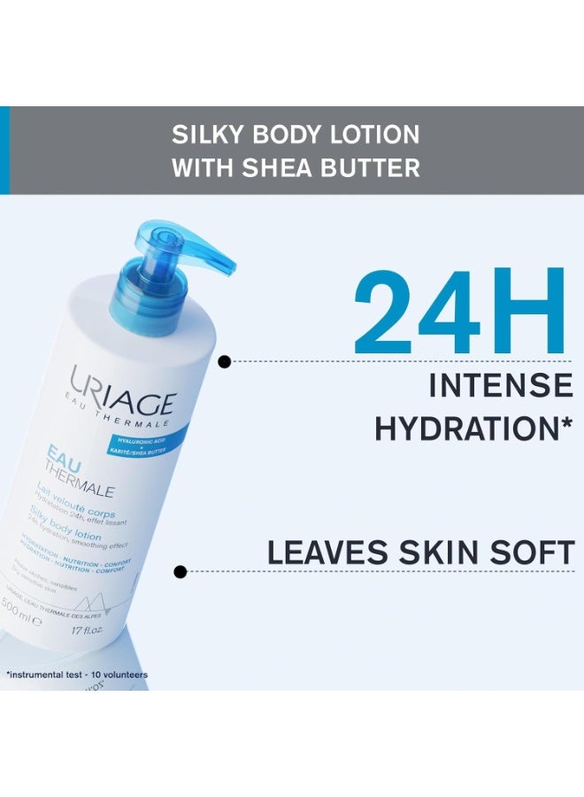 Uriage Eau Thermale Silky Body Lotion, 500 Ml - Image 4