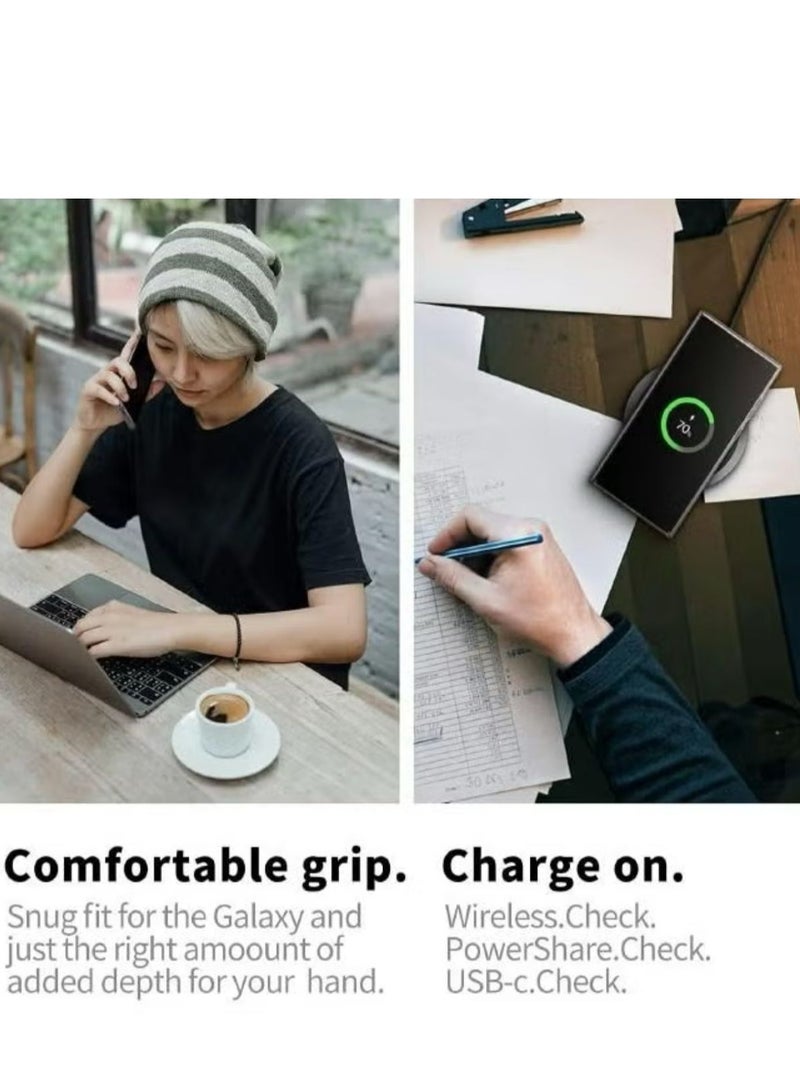 Magnetic Samsung Galaxy S23 Plus, Magnetic Case, Compatible with MagSafe Wireless Charging, Anti-Scratch Bumper Cover (Clear), TPU - PC - Image 5