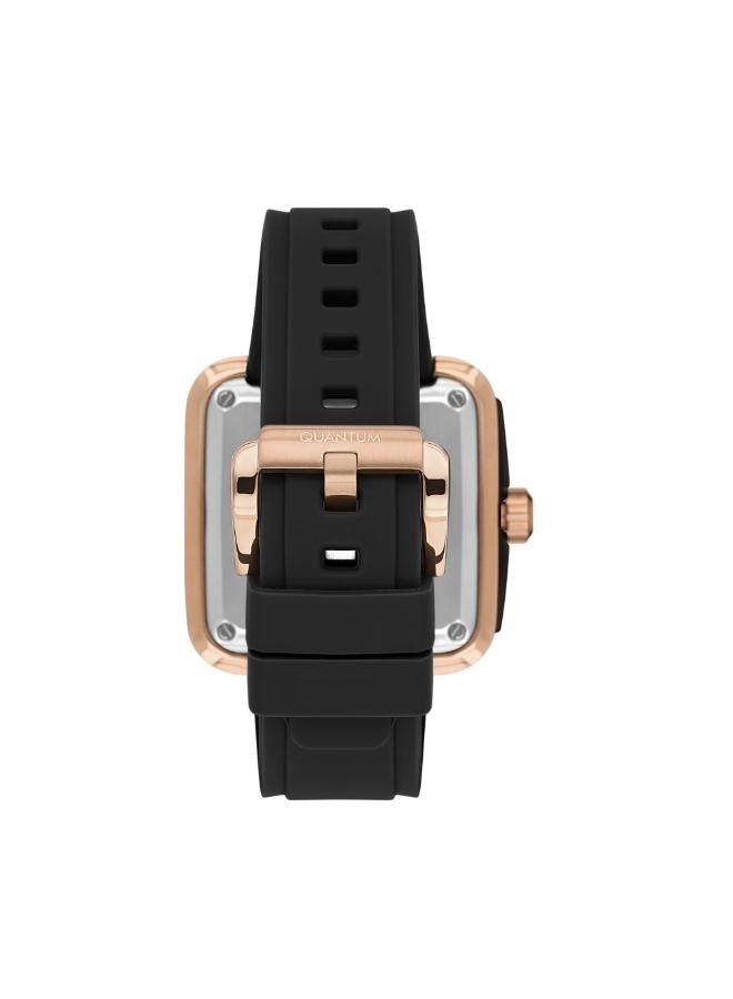 Quantum Men's Silicone Automatic Watch QMG1135.451 - 45 mm - Image 3