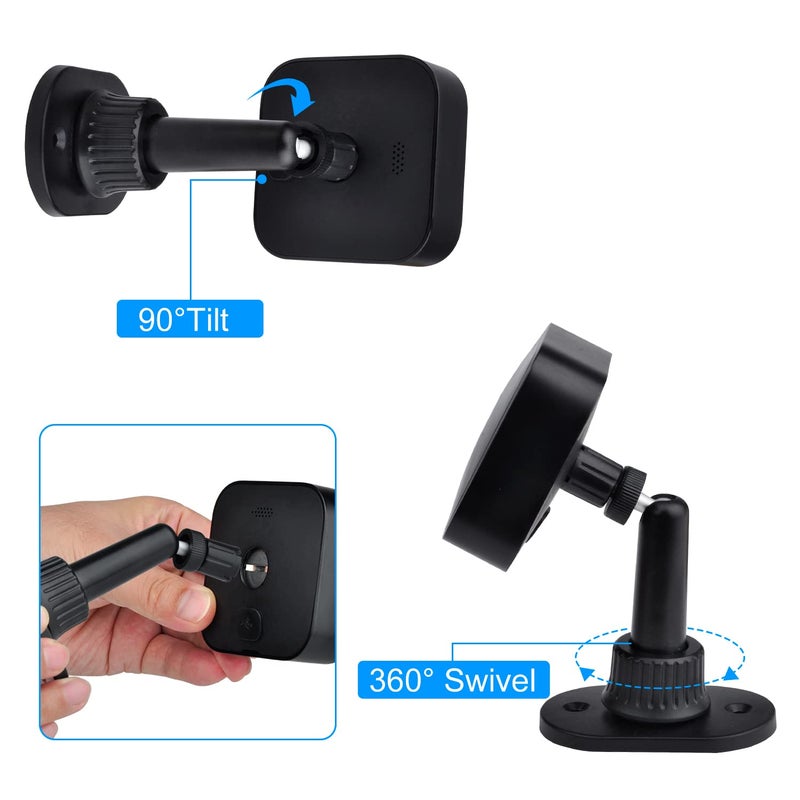 StartVision 4 Pack Strong Adhesive Wall Mount for Blink Outdoor 2K+ Outdoor 4 (4th Gen) & (3rd Gen), No Drilling or Screw Secured Fixed,360 Degree Adjustable Wall Mount Bracket for Blink XT/XT2 Camera - Image 5