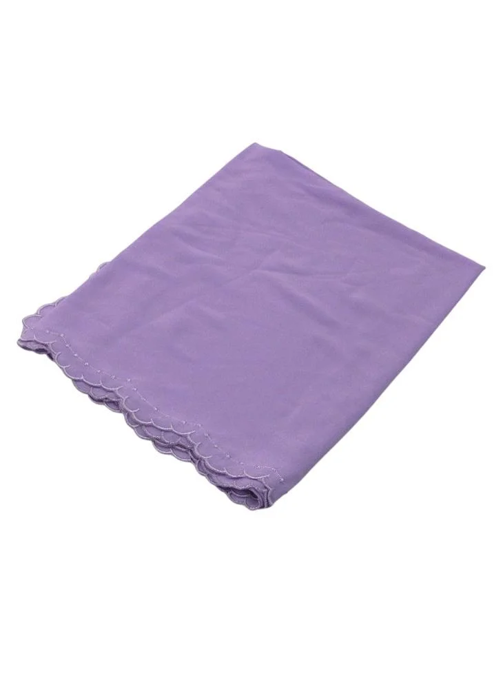 D'Daniela D' Daniela - Stacy Chiffon Scarf Muslim Shawl - Purple