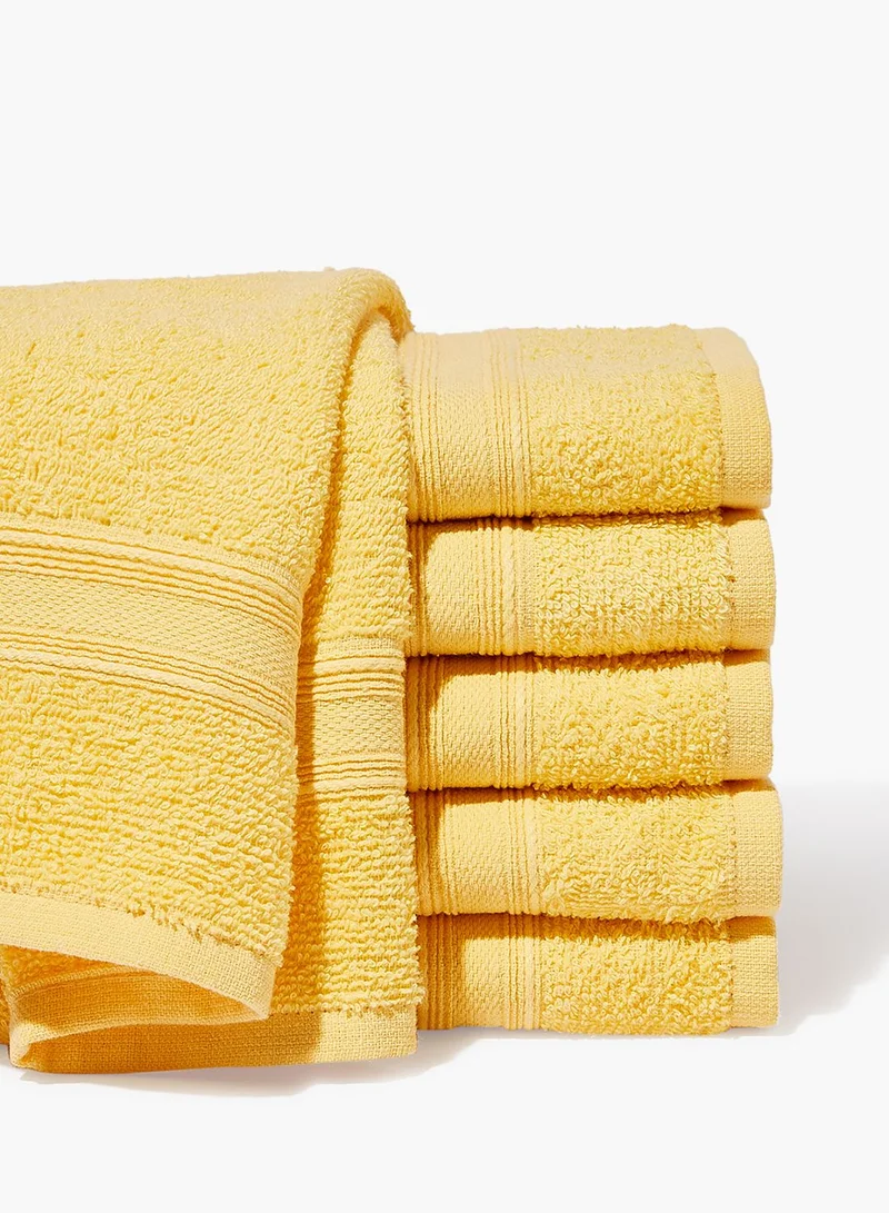 Amal Set Of 10 Face Towels 400 Gsm