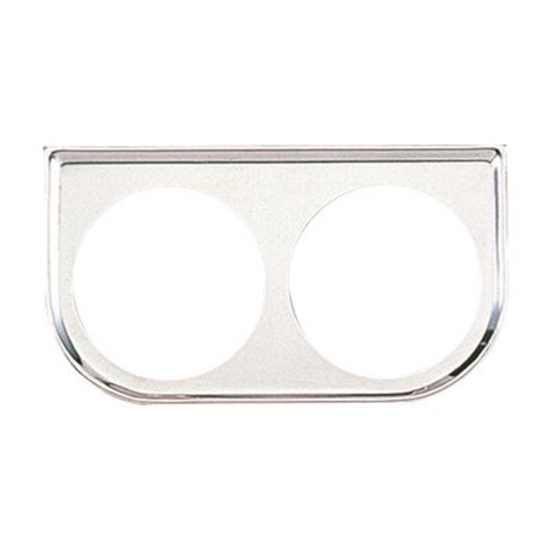 Equus 9822 2 Dual Gauge Mounting Panel Chrome
