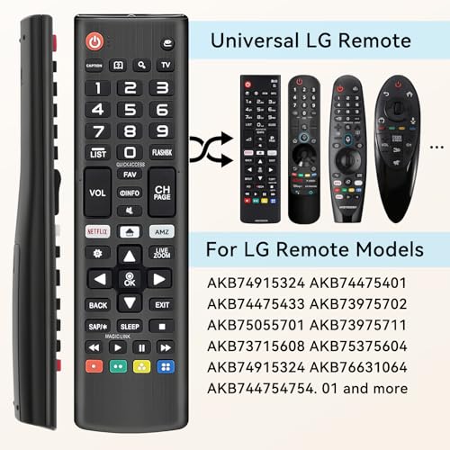 OROSAUR (Pack of 3) Replacement for LG TV Remote Control, Compatible with All LG Smart TVs Remote, for AKB75095307 AKB75375604 AKB74915305 AK75675304 AKB76040302 AKB76037601 AKB75675313 - Image 3