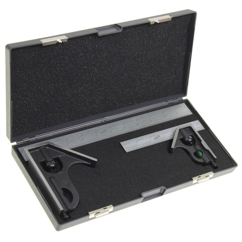 iGaging Combination Square Set 6" & 12" 4R Steel Blade High Precision - Image 3