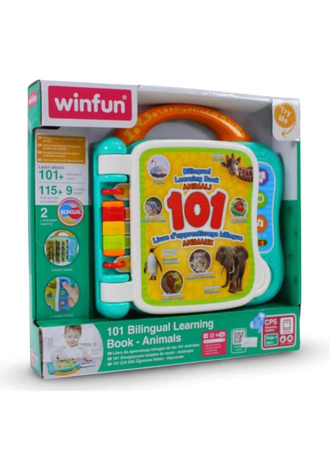 WinFun Bilingual Learning Book – Animals - Image 1