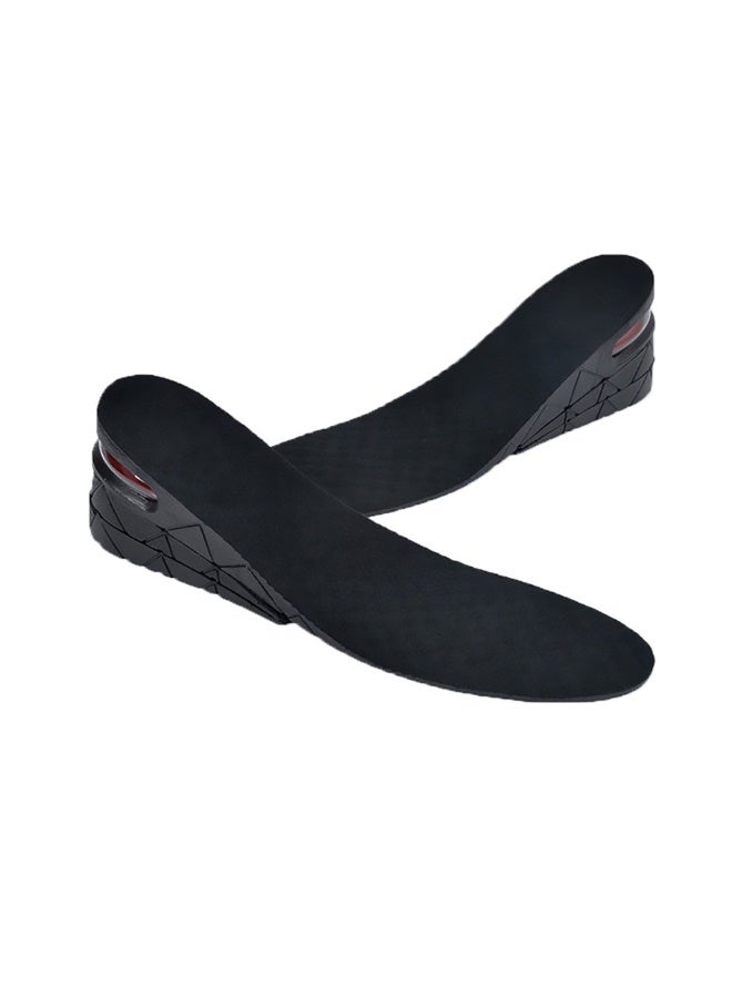 مايل ميلو ‌نعال داخلية ثلاثية الطبقات لزيادة الطول للجنسين - وسادات رفع كعب هوائية (7 سم / 2.76 بوصة) للرجال والنساء‌ - Image 1