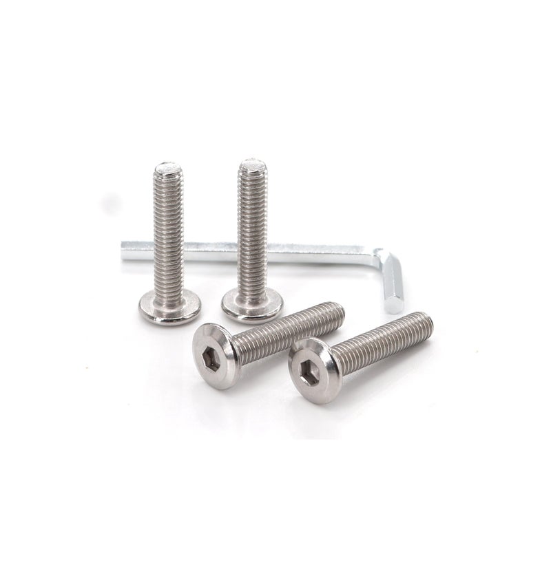 binifiMux 10pcs M6 x 30mm Rivet Countersunk Socket Cap Bolts Screws Connecting 304 Stainless Steel - Image 5