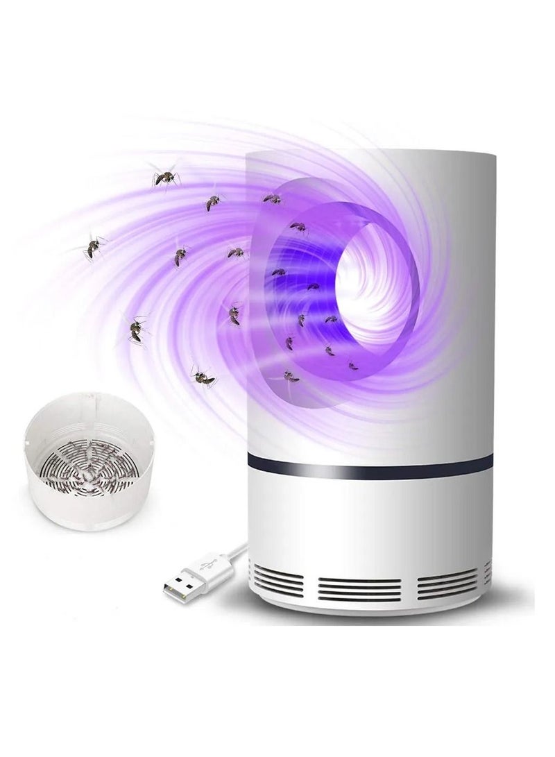 SOSEKO USB Powered Electric Photocatalytic LED Anti Mosquito Killer Light White - Image 1