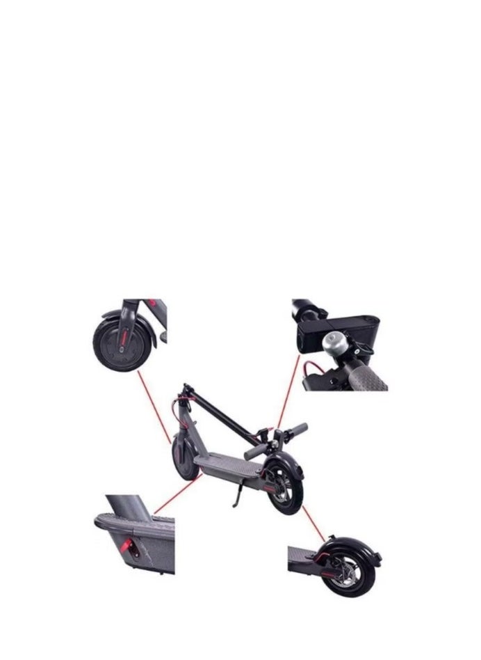 Electric scooter foldable two-wheeled scooter for adults both men and women to go to work and relax. Voltage: 36V Motor power: 350W Maximum load: 150kg Charging time: 3 hours, maximum speed: 30km/h Endurance: 30km Net weight: 11kg Maximum climbing angle: 25 degrees - pzsku/ZCFC48A9AAB77A726C83AZ/45/1742323351/8d4f7740-f254-42db-ba0d-b326716aac4f