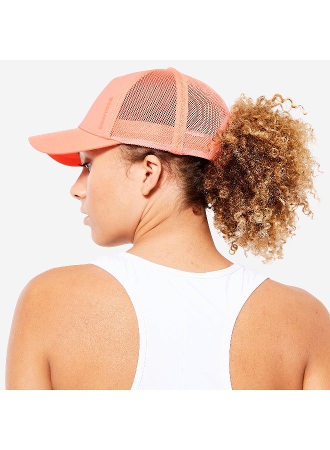 Domyos Domyos BY DECATHLON,Breathable Fitness Cap - Coral - Image 2