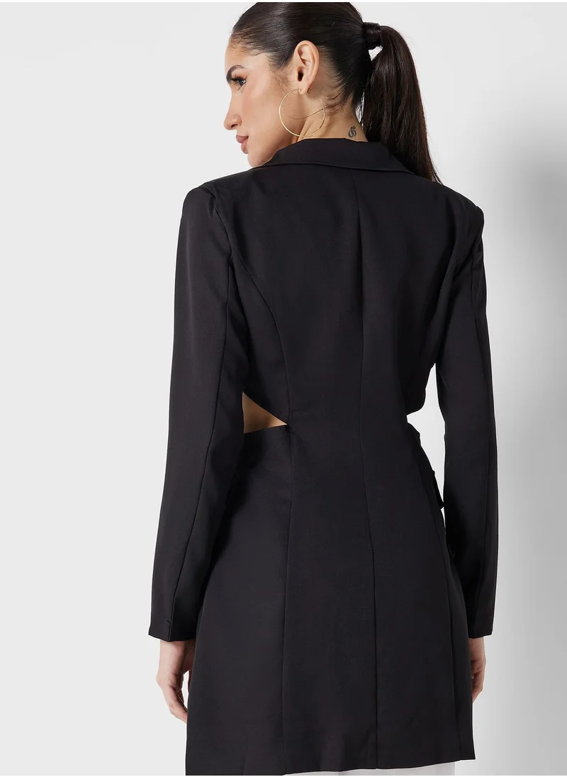 ELLA Cutout Detail Blazer