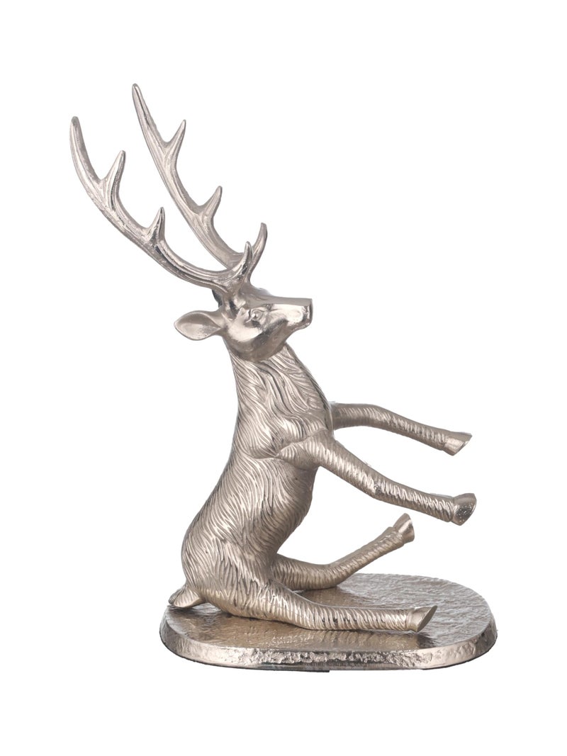 Trovea's Buck Aluminium Handmade Bottle Holder | Designer Bar Accessory for Home | Decorative Bottle Stand - Image 5
