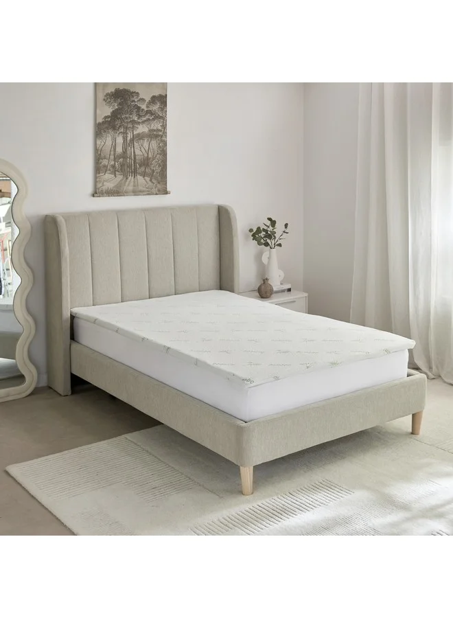 Home Box Relax Memory Foam Twin Mattress Topper 120 x 200 x 4 cm
