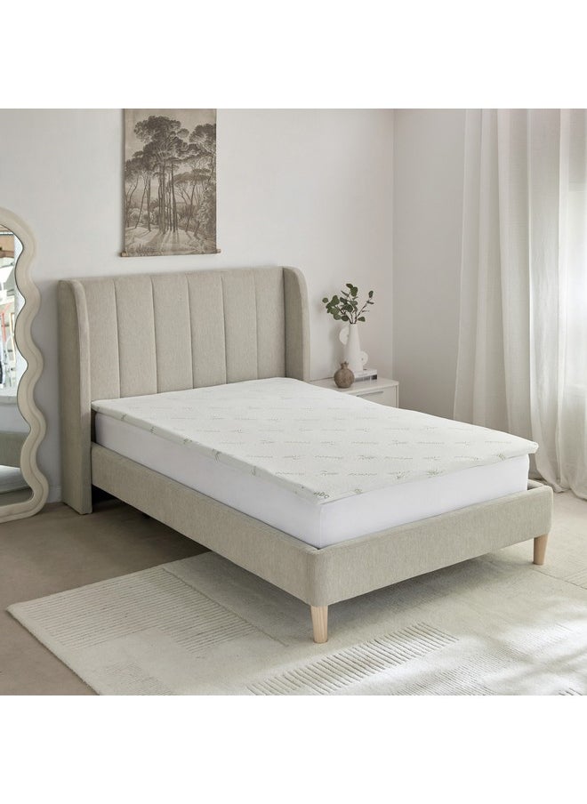 Home Box - Relax Memory Foam Twin Mattress Topper 120 x 200 x 4 cm - Image 1