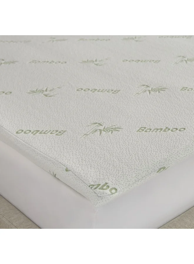 هوم بوكس غطاء مرتبة ميموري فوم ريلاكس مزدوج 120 × 200 × 4 سم
