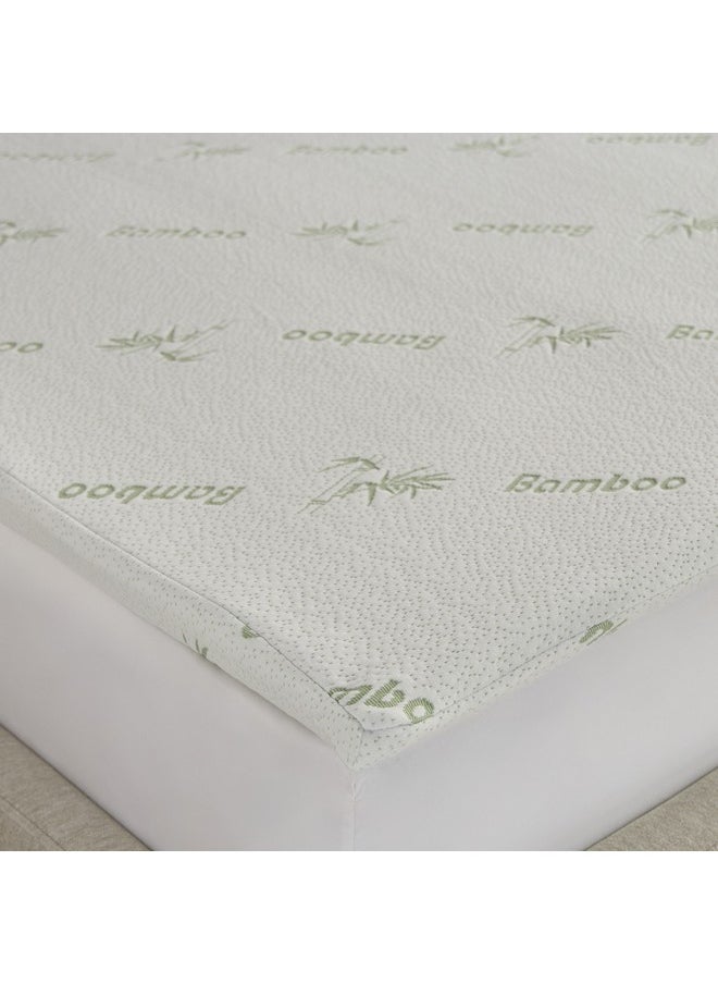 Home Box - Relax Memory Foam Twin Mattress Topper 120 x 200 x 4 cm - Image 1
