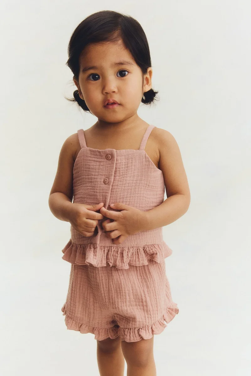 H&M 2-piece cotton muslin set