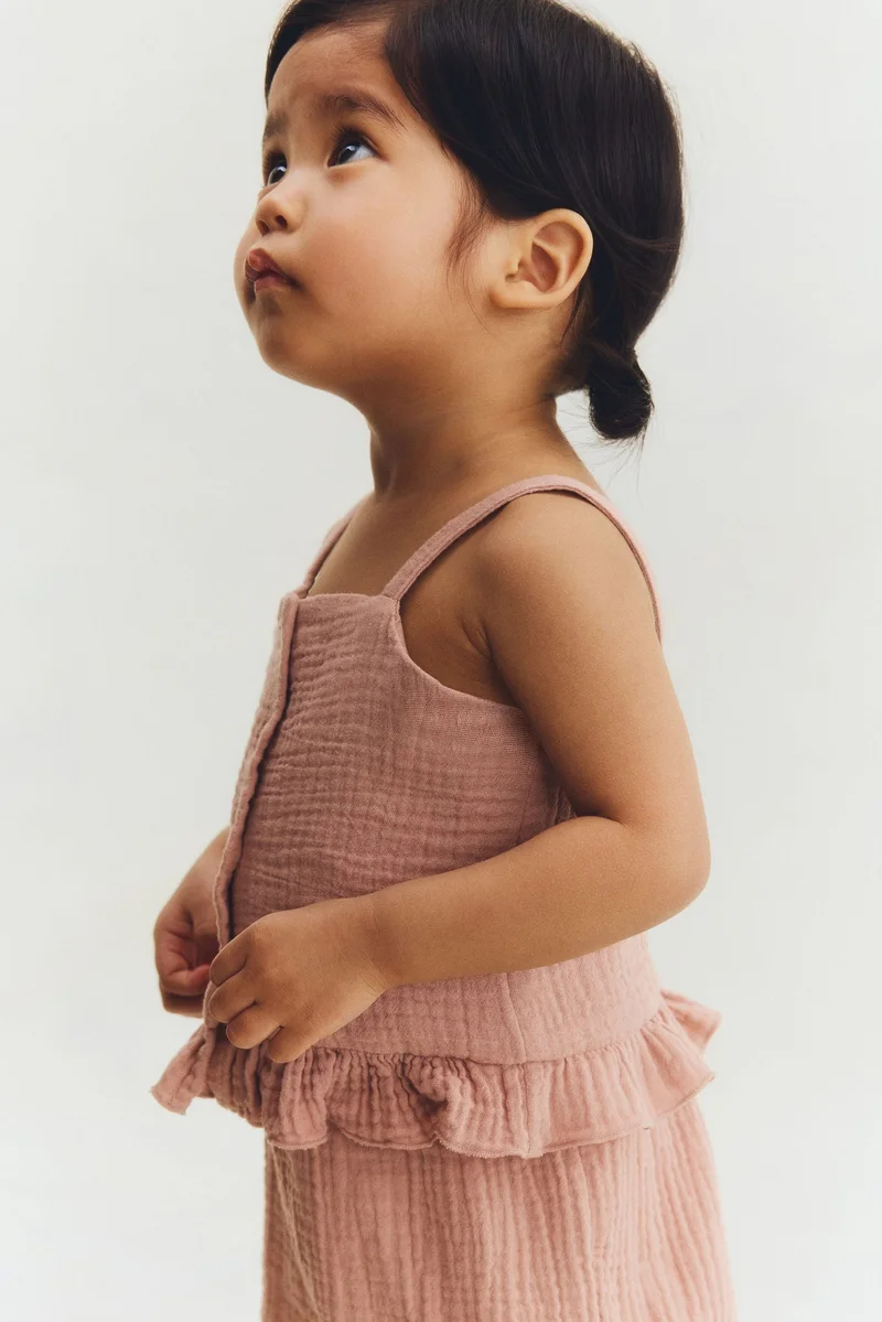H&M 2-piece cotton muslin set