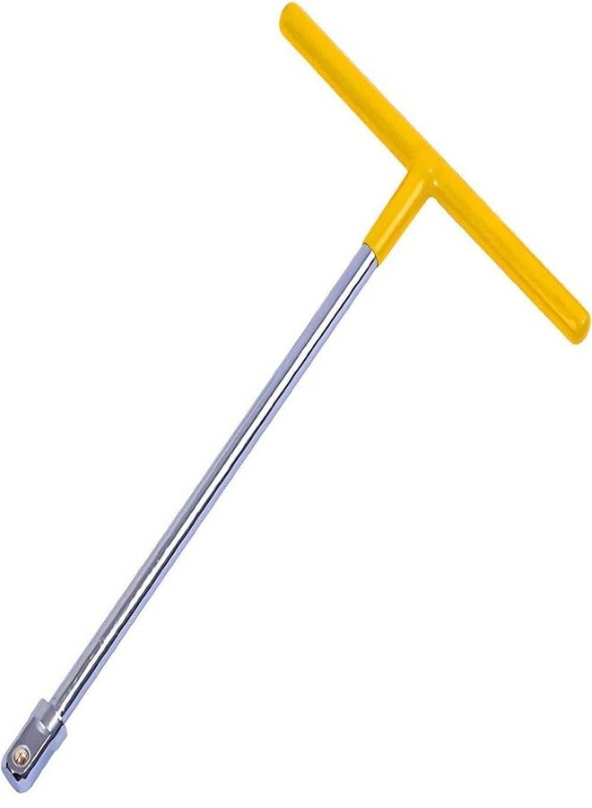 Inditrust 1/2" inch Square Drive T Handle Wrench Spanner t spanner antick tools chrome vanadium steel materials (1 pc) - Image 3