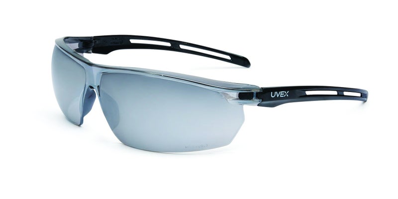 Honeywell Uvex by S4044 Tirade Sealed Safety Eyewear with Black Frame SCTReflect 50 Lens and Uvextra AntiFog Coating