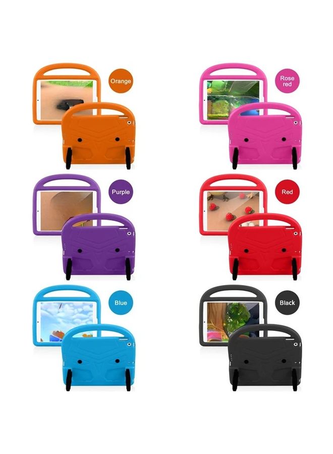 Shockproof Case for iPad Air 11 2024 M2 With Orange Bracket Protective Cover for Students and Professionals - Image 1