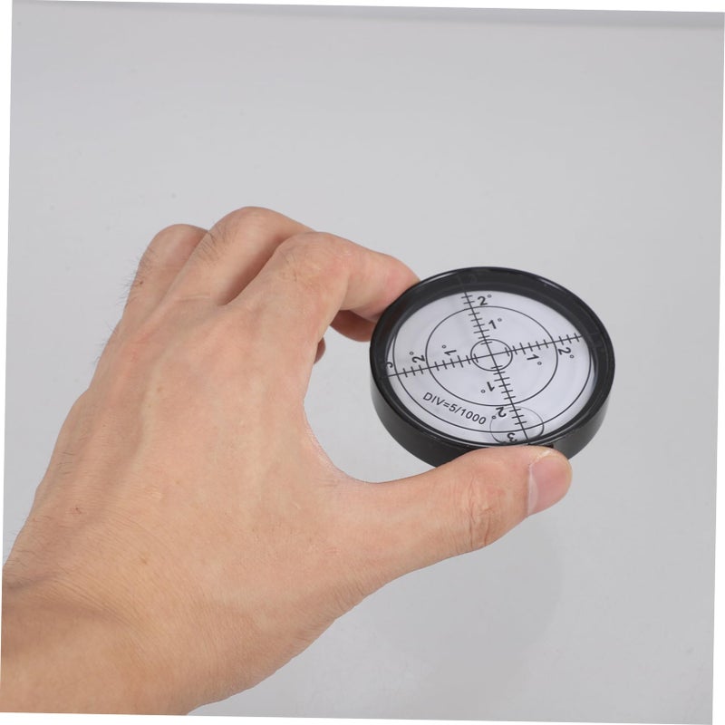 Gatuida Accurate Circular Bubble Level Glass Surface Easy Reading Bubble Level 1 Pack - Image 3
