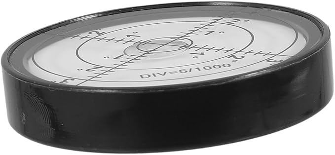 Gatuida Accurate Circular Bubble Level Glass Surface Easy Reading Bubble Level 1 Pack - Image 1