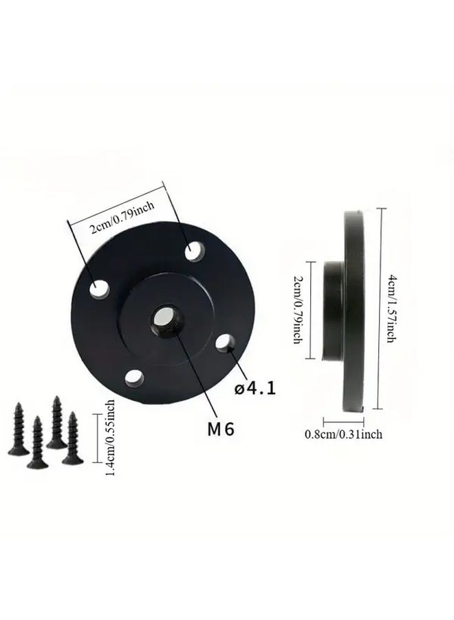M6 Heavy Duty Metal Tripod Adapter Bracket for Cameras And Accessories - Image 4