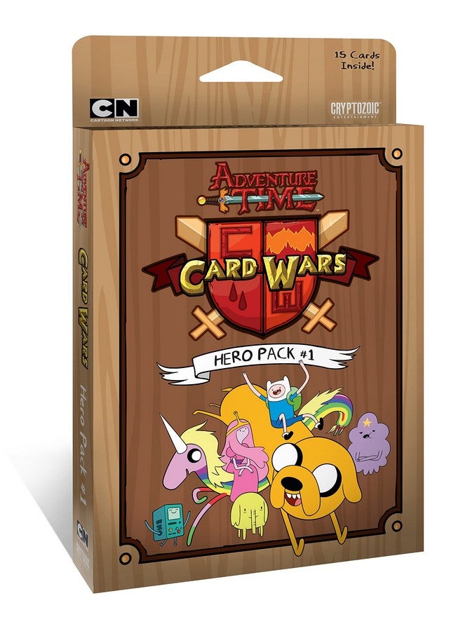 CRYPTOZOIC ENTERTAINMENT Adventure Time Card Wars Hero Pack #1 - Image 1